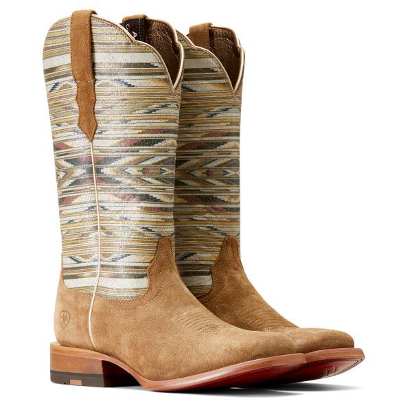 Ariat Dijon Roughout/Santa Fe Mustard Frontier Chimayo Women's Boots 1