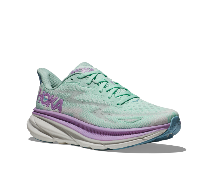 Hoka Sunlit Ocean/Lilac Mist Clifton 9 Women's Running Shoes 1127896-S