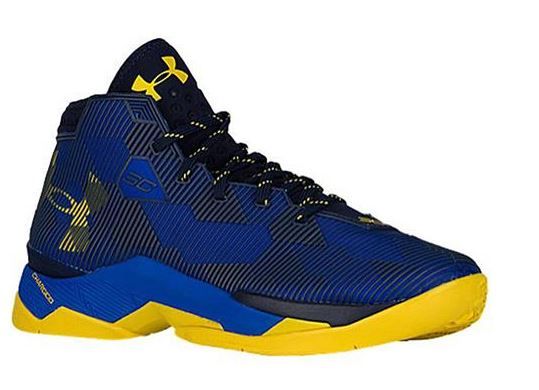 Under Armour Curry Blue/Yellow Mens 