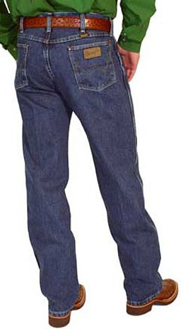 george strait blue jeans