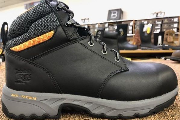 lace up work boots steel toe