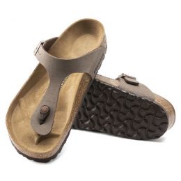 Birkenstock Mocha Gizeh Birkibuc Womens Sandals 0043751