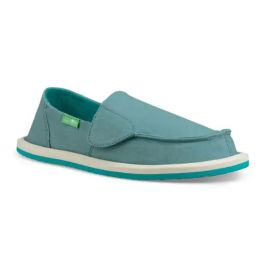 Sanuk Mineral Blue Lil Donna Youth Sidewalk Surfers Shoes 1102497