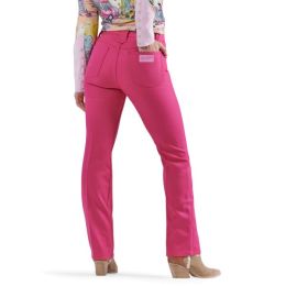 Wrangler X Barbie Barbie Pink High Rise Bootcut Wrancher Jeans 112345042