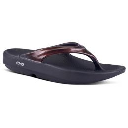 Oofos Cabernet OOLALA Luxe Comfort Sandals 1401