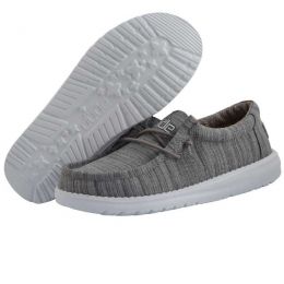 Hey Dude Linen Stone Wally Toddler Boys Shoes 160010704