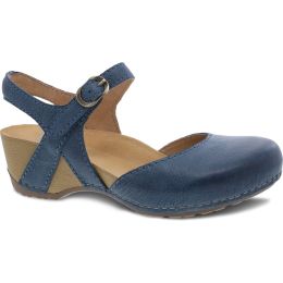 Dansko Blue Tiffany Milled Burnished Women's Shoes 1710-541600