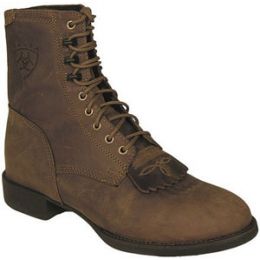 32525(10001988) Distressed Heritage Lacer Ariat Mens Western Boots