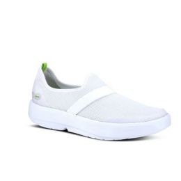 Oofos White on White Oomg Low Womens Shoes 5070-WHT/WHT