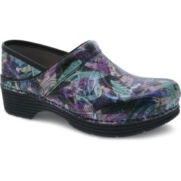 Dansko LT Pro Watercolor Tooled Womens Clog Shoes 5200-420202