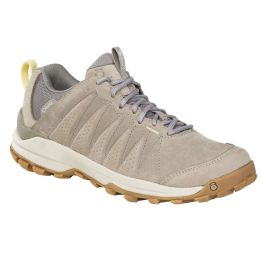 Oboz Gravel Sypes Low Leather Waterproof Womens Hiking Shoes 76102-GRAVEL