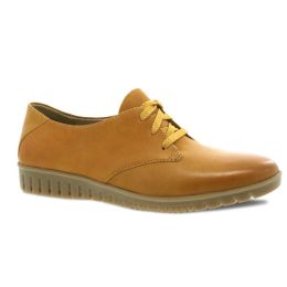 Dansko Mustard Burnished Calf Libbie Women's Oxford Shoes 9140-300300