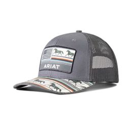 Ariat Grey Ladies Cap with Patch A300082206