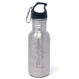 Capezio Silver Ballerina Girl Water Bottle A3017