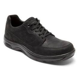 Dunham Black Leather 8000 Blucher Mens Shoes CI6371-BLK