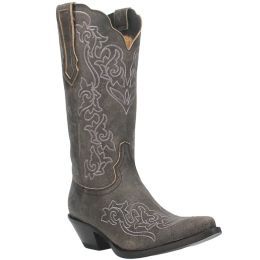 Dingo Black Flirty N' Fun 13 inch Women's Almond Toe Western Boots DI171-BLACK
