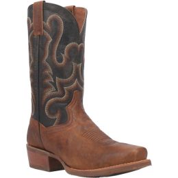 Dan Post Saddle Richland Men's 12 inch Cowboy Square Toe Western Boots DP3393