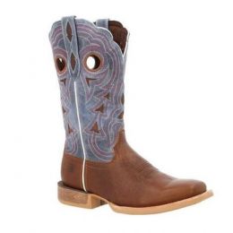 Durango Golden Brown and Periwinkle Lady Rebel Pro Womens Western Boots DRD0422
