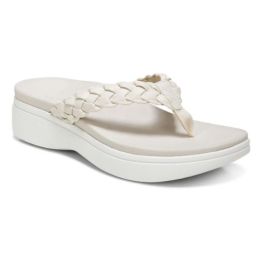 Vionic Cream Kenji Platform Womens Comfort Sandals