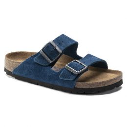 Birkenstock Moroccan Blue Arizona Soft Footbed Ladies Sandals N1018142