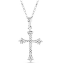 Montana Silversmith Ethereal Crystal Cross Necklace NC5169