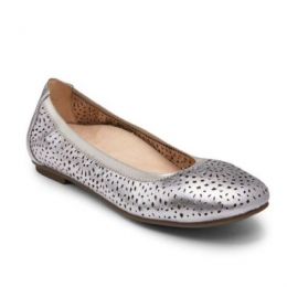 Vionic Pewter Robyn Womens Flat Shoes ROBYN-PEWTER