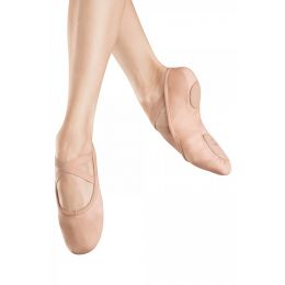 Girls Pink Zenith Bloch Ballet Shoes Width B and C SO282G