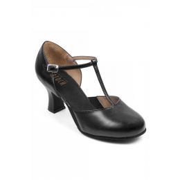 Ladies Bloch Character Dance Shoes Leather with T-Strap Sizes 5 To 11
