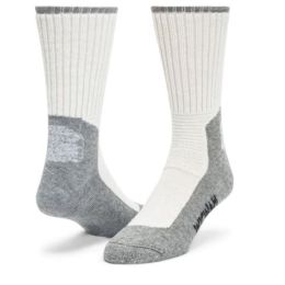 Wigwam At Work White and Grey DuraSole Pro 2 Pack Socks S1349-902
