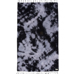 Sand Cloud Black Acid Wash Large Towel SCATOW004BLKRG