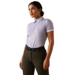 Ariat Heirloom Lilac Bandera 1/4 Zip Women's Polo Shirt 10043377