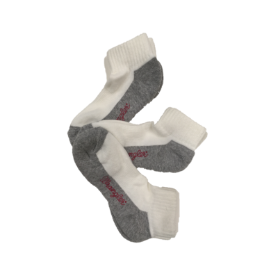 Wrangler White Socks Size Small 00163-WHT-SM