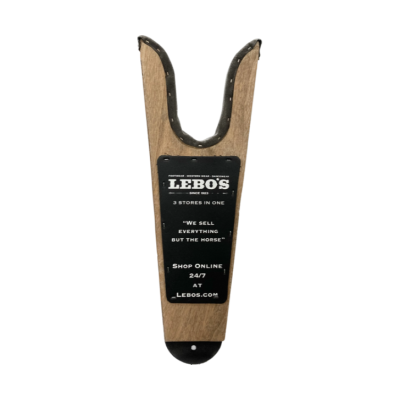 Lebo's Brown Small Wood Boot Jack 04002-01