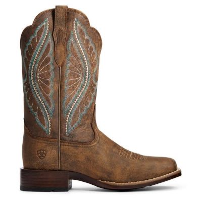 Ariat Tack Room Brown Primetime Western Boots 10034163
