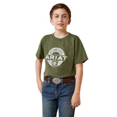 Ariat Forest Heather Center Fire Kids' T-Shirt 10045295