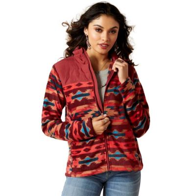 Ariat Campfire Print Prescott Women's Fleece Jacket 10046038