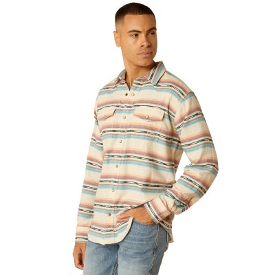 Ariat Sandshell Hansel Retro Fit Men's Longsleeve Collared Snap Shirt 10048493