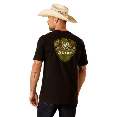 Ariat Black Camo Corps Men's T-Shirt 10051762