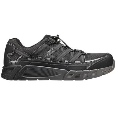 1017070 Black Asheville At ESD Mens Keen Work Shoes