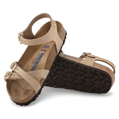 Birkenstock Sandcastle Kumba Soft Footbed Nubuck Leather Women's Sandals R1024268