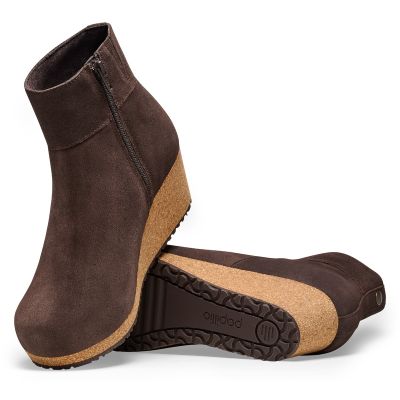 Birkenstock Roast Ebba Suede Leather Women's Boots N1025269