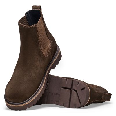 Birkenstock Mocha Highwood Slip On Women's Suede Leather Boots R1025758