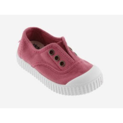 Victoria Frambuesa Drec Canvas Elastic Plimsoll Toddler Shoes 106627