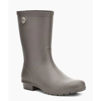 UGG Charcoal Sienna Matte Womens Rain Boots 1100510