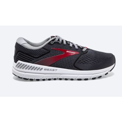 Brooks Blackened Pearl with Black and Red Beast 20 Mens Road Running Shoes 110327-019