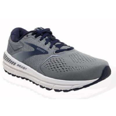 Brooks Beast 20 Men's Grey/Blue/Poseidon Athletic Shoe 110327-491
