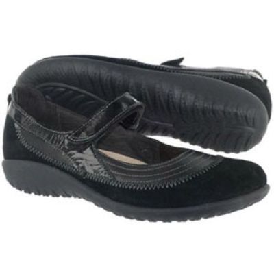 11042-N41 Kirei Black Mary Jane Comfort Casual Naot Womens Shoes