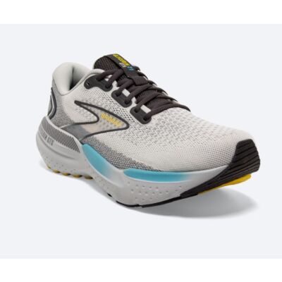 Brooks Coconut/Forged Iron/Yellow Glycerin GTS 21 Men's Road Running Shoes 110420-184