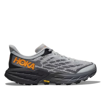 Hoka Harbor Mist/Black Speedgoat 5 Wide Width Men's Trail Running Shoes 1123159-HMBC