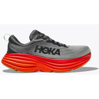 Hoka Castle Rock/Flame Bondi 8 Men's Running Shoes 1123202-CFLM